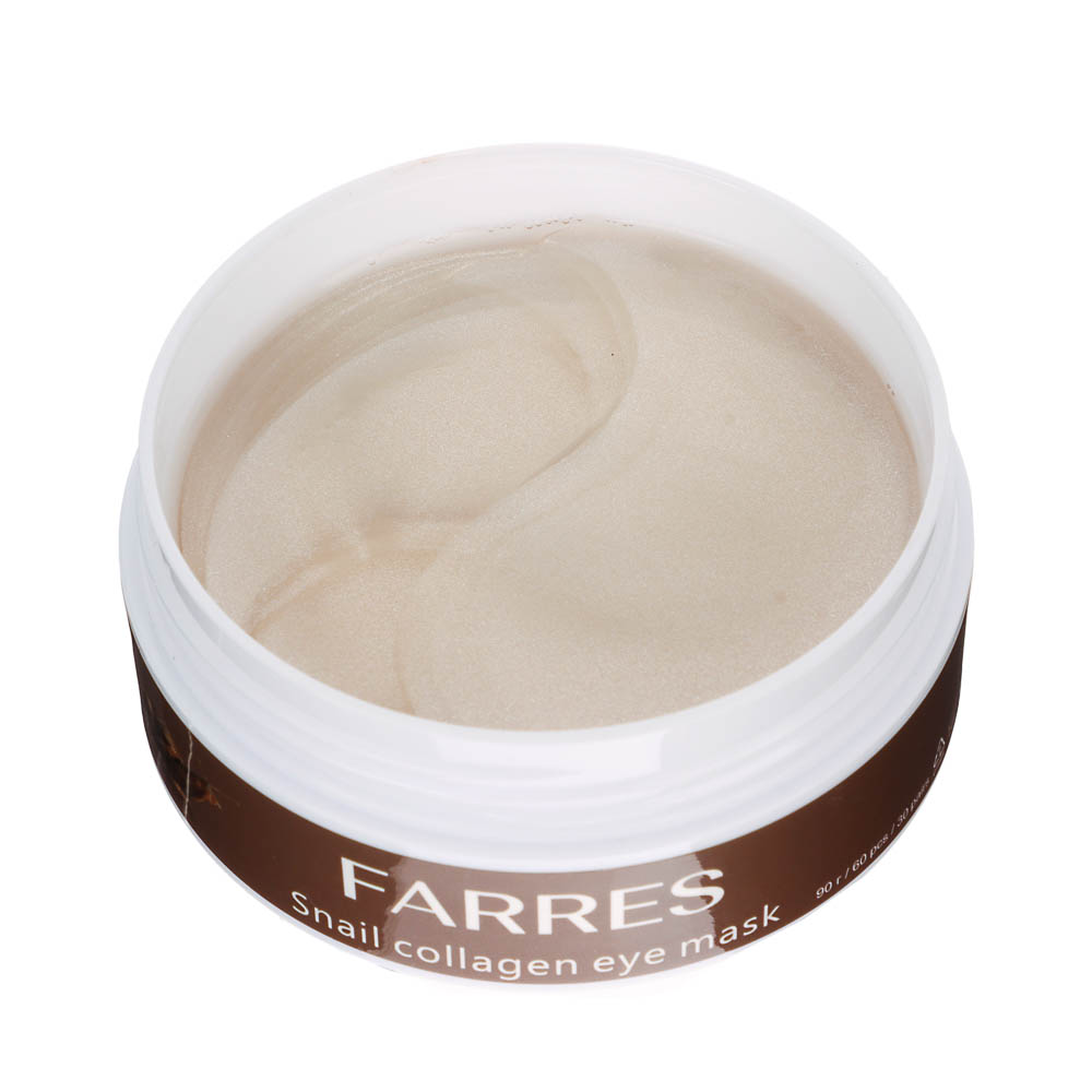 Патчи для глаз с экстрактом улиточного муцина 60 шт тм Farres 90,0 г, арт.№ 330-621