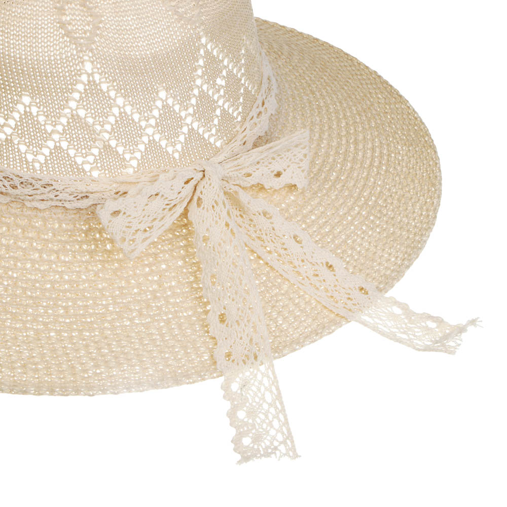 Шляпа женская, р.58, тм GALANTE, 100% полиэстер, бежевая, арт.№ 314-100