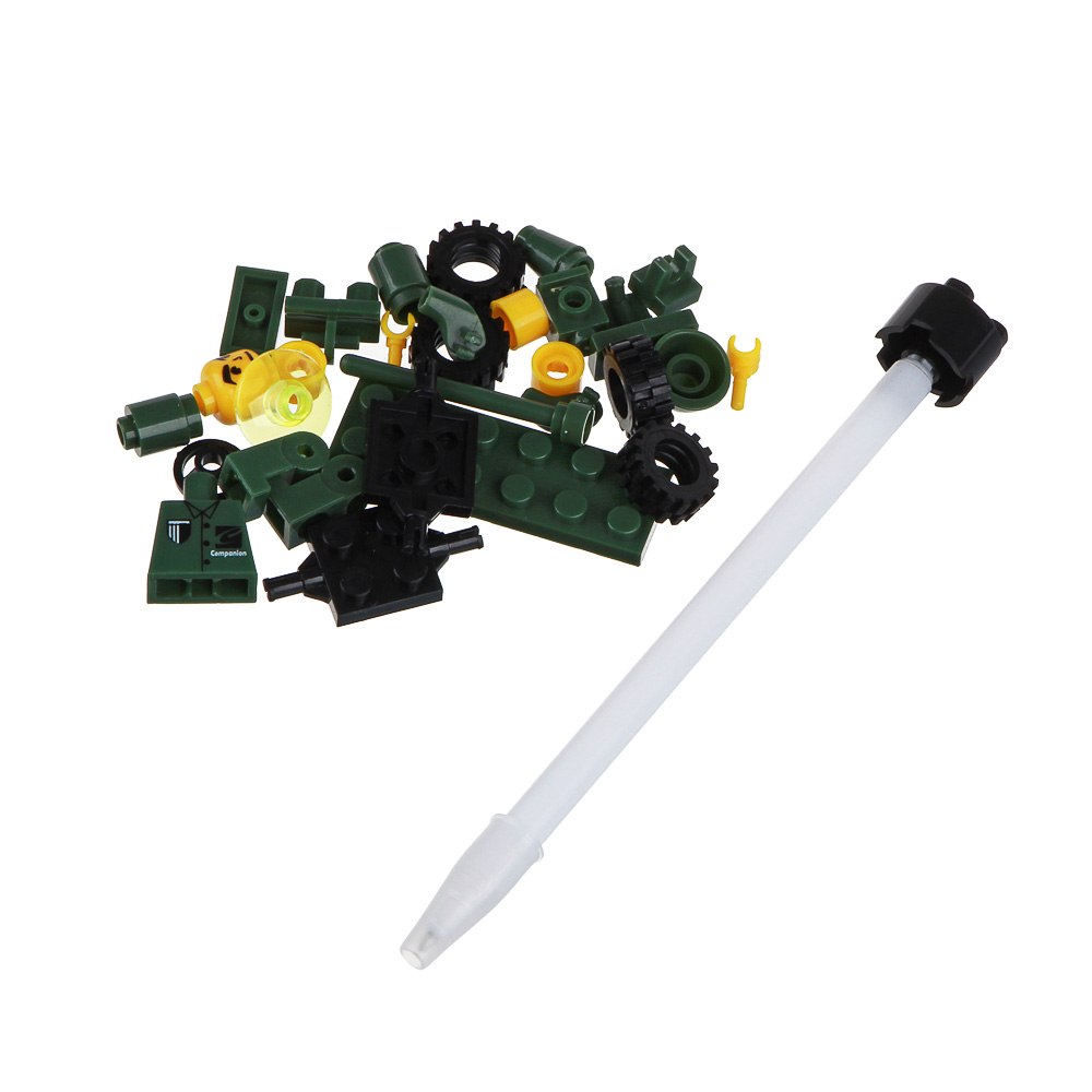 ClipStudio Ручка-конструктор шариковая с мини-фигуркой "Транспорт", 13,2 см, пластик, арт.№ 591-120