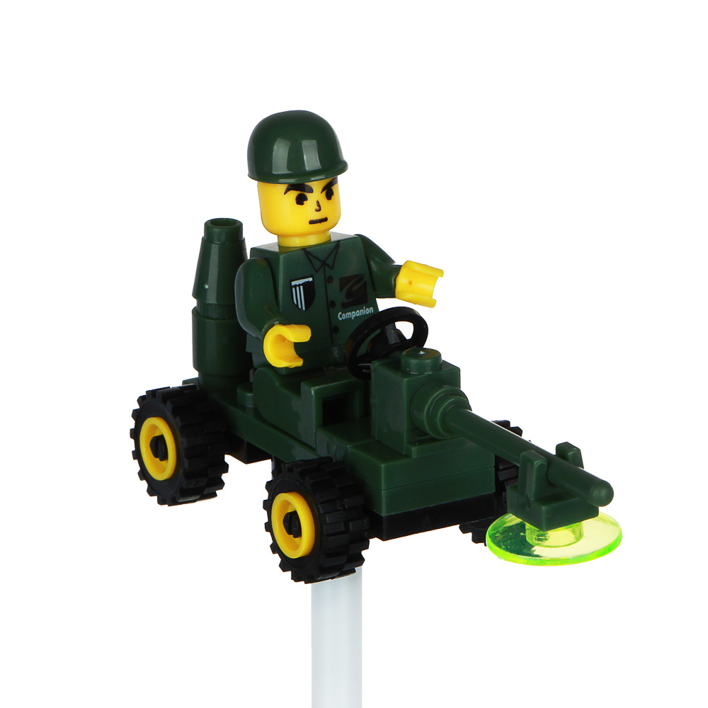 ClipStudio Ручка-конструктор шариковая с мини-фигуркой "Транспорт", 13,2 см, пластик, арт.№ 591-120