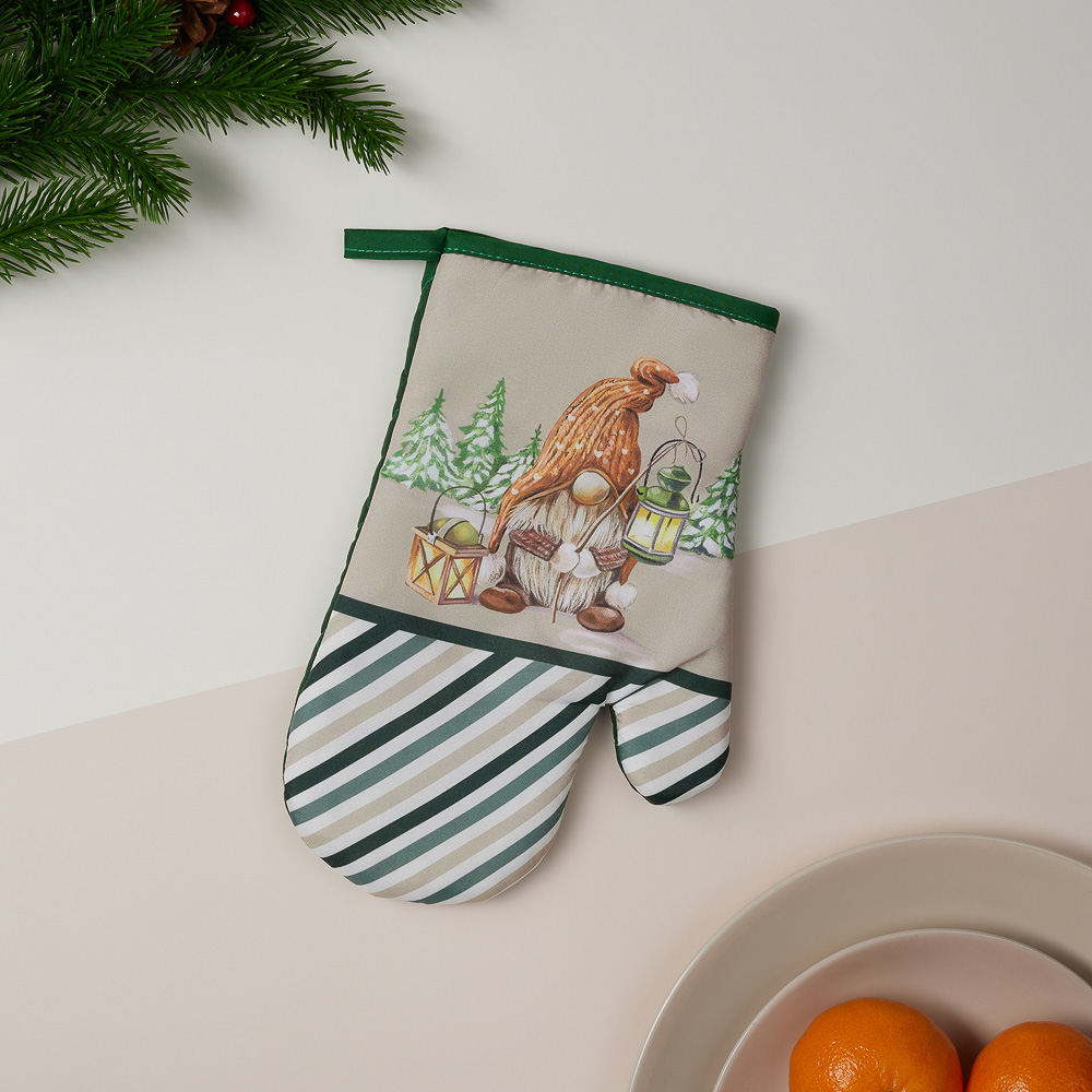 PROVANCE Фелиз Прихватка-варежка, 100% полиэстер, 17х27см, натуральный, арт.№ 492-236