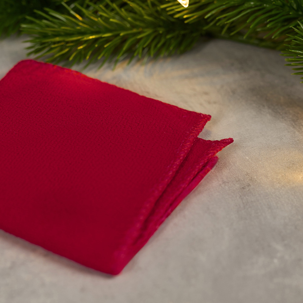 PROVANCE Фелиз Салфетка для уборки, 100% полиэстер, 20х20см, леденец, красный, арт.№ 492-241