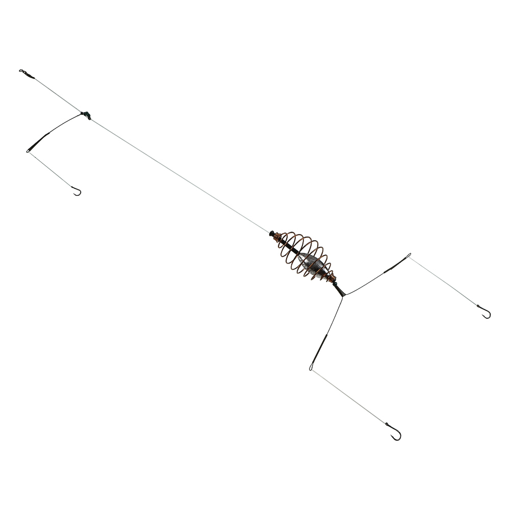 Оснастка донная c 3 крючками и кормушкой тм AZOR FISHING, 5 видов, арт.№ 137-039