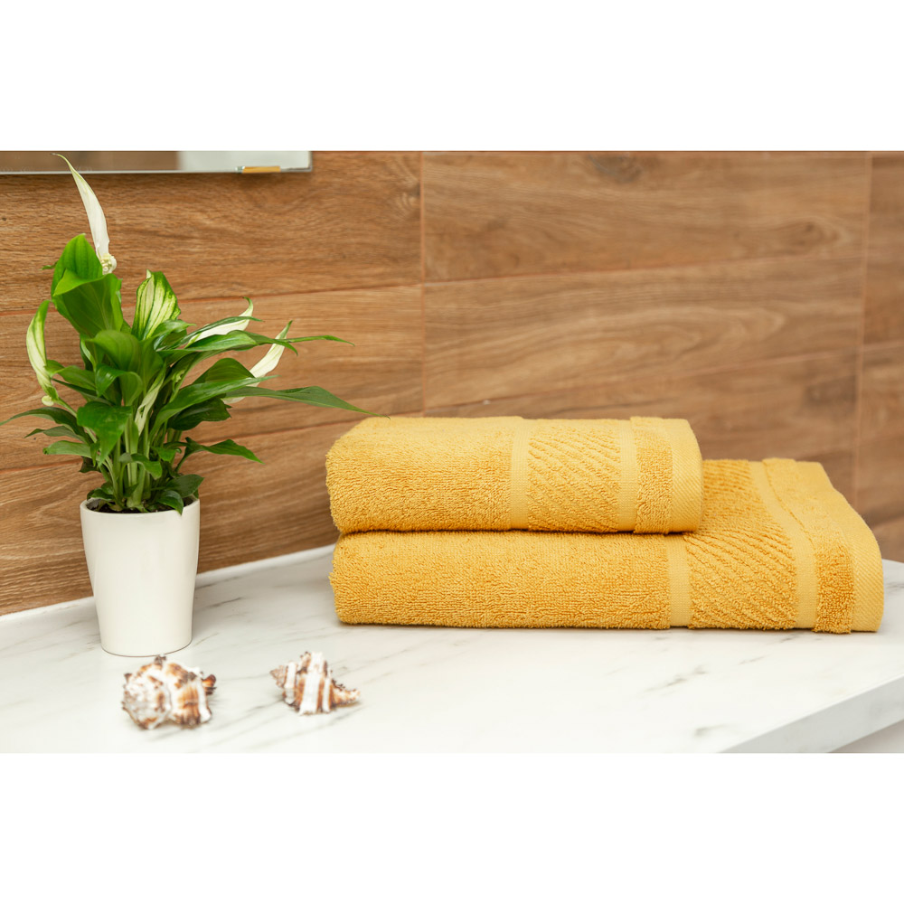 PROVANCE Виана Полотенце махровое, 100% хлопок, 70х130см, желтый, арт.№ 484-029