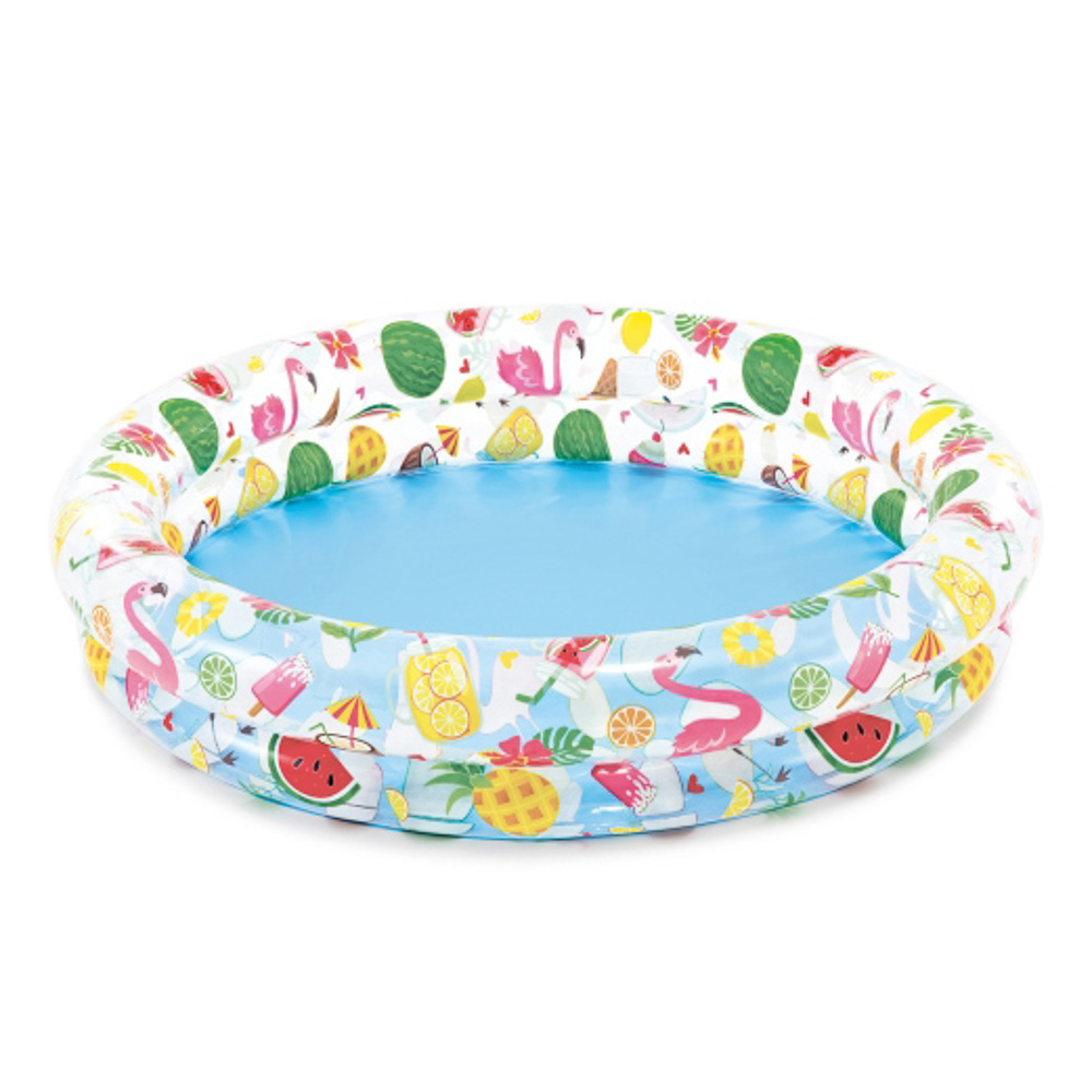 INTEX Бассейн 2 кольца, 122x25см, "Круги, Звезды" от 2 лет, 59421NP, арт.№ 359-288