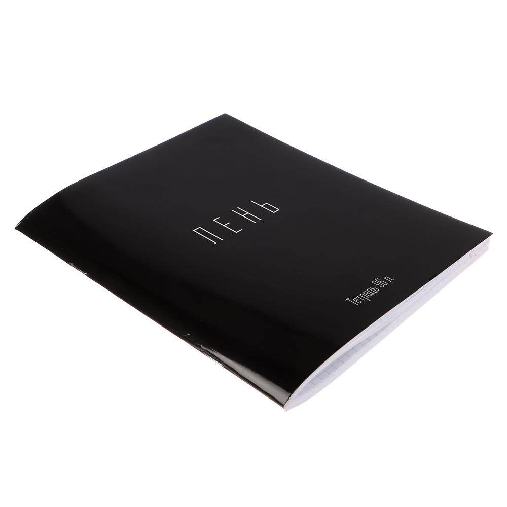 Тетрадь общая 96 листов в клетку ClipStudio, БЕЛЫЕ ЛИСТЫ, обл. картон УФ лак, скрепка, 4 дизайна, арт.№ 578-164