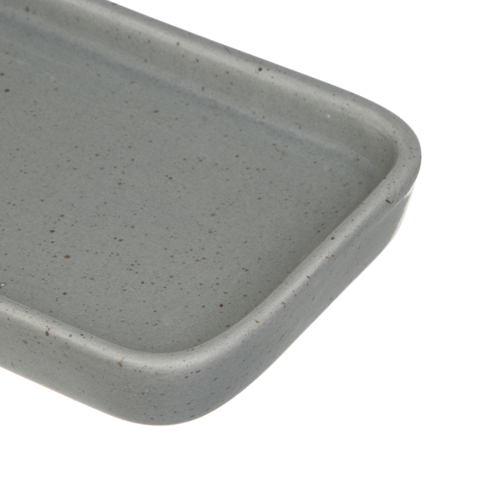 Подставка для набора в ванную комнату тм VETTA Сиена, доломит, серый, 26,3x11x2,2см, арт.№ 463-568