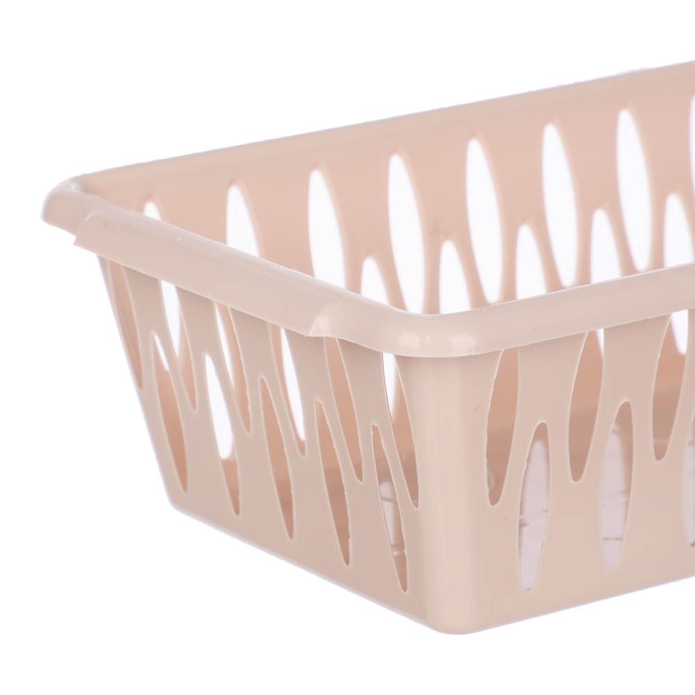 Корзинка для хранения Keeplex Light XS 19,5х10х5см, пластик, бежевый топаз, арт.№ 457-035
