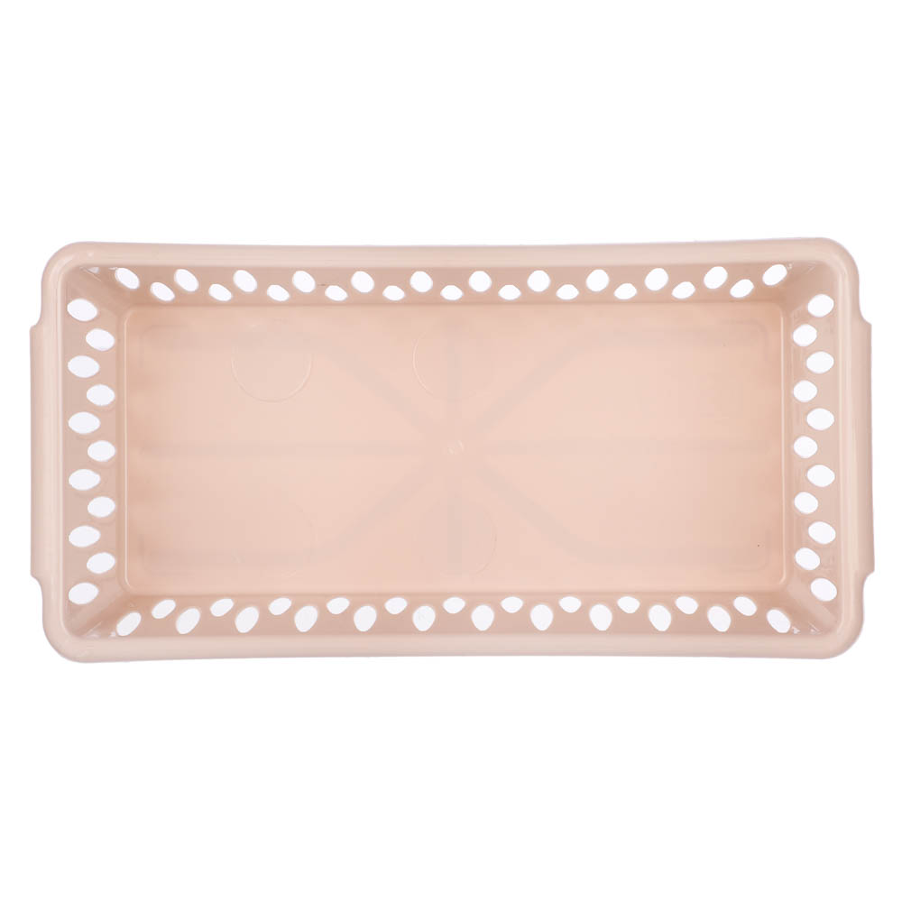 Корзинка для хранения Keeplex Light XS 19,5х10х5см, пластик, бежевый топаз, арт.№ 457-035