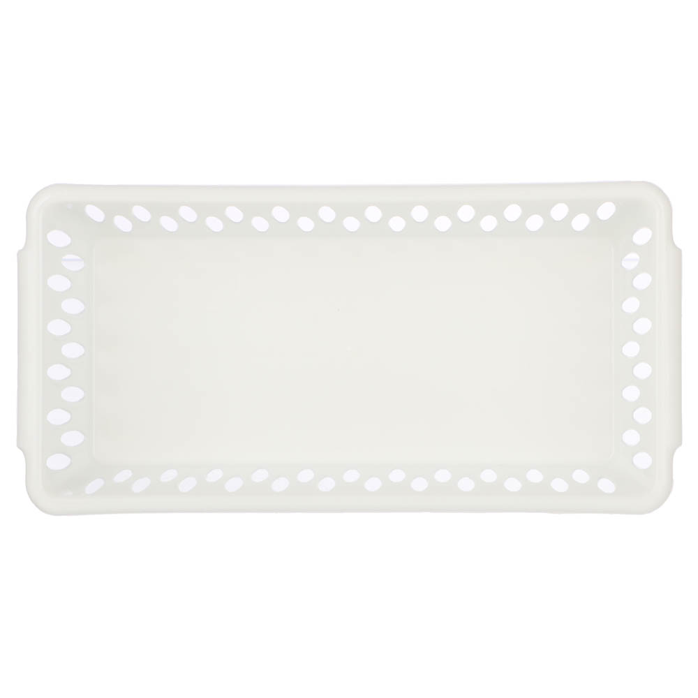 Корзинка для хранения Keeplex Light XS 19,5х10х5см, пластик, белое облако, арт.№ 457-038