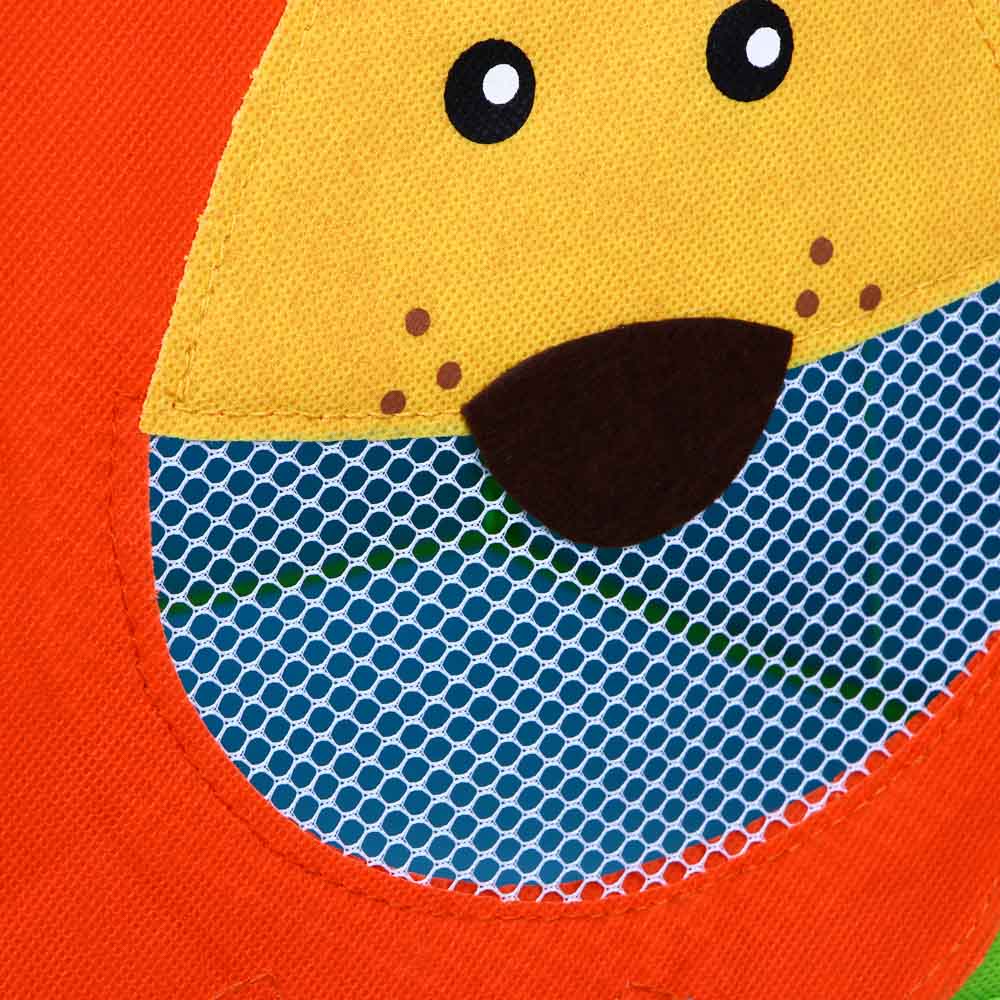 ИГРОЛЕНД Бокс для хранения игрушек "Глазастики", нетканый материал, картон, 27х27х27см, 4 дизайна, арт.№ 275-055