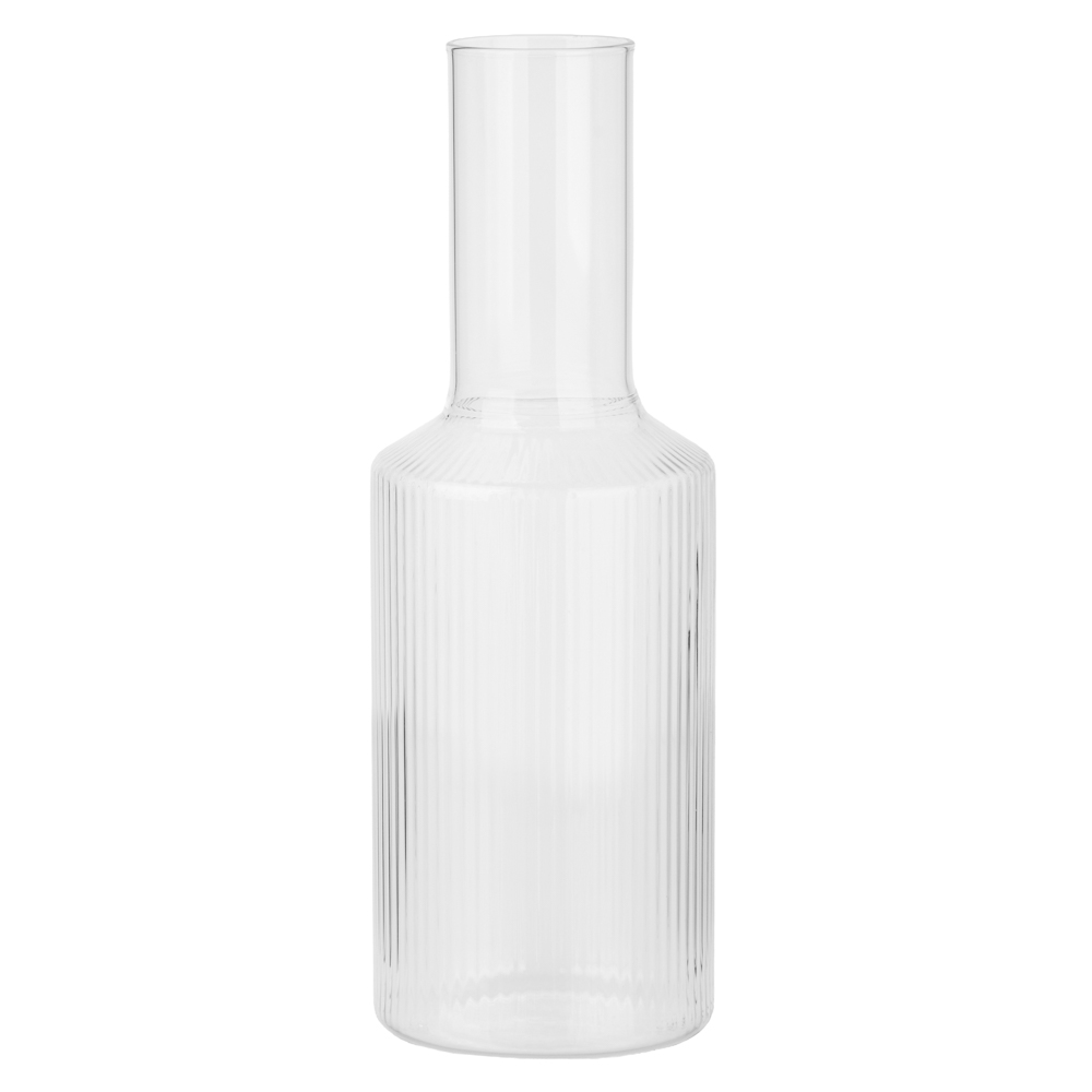 Кувшин тм MILLIMI Симпл, 1200мл, стекло, рифленый, арт.№ 878-691