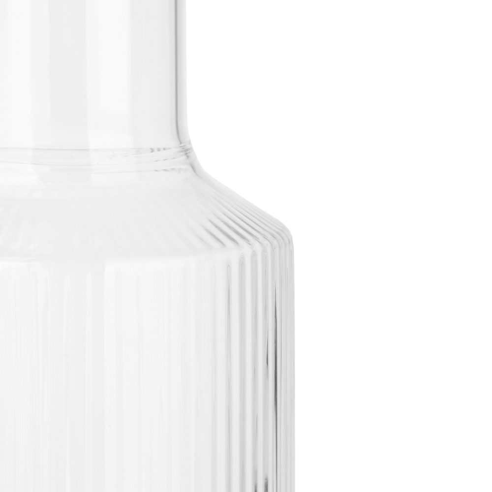 Кувшин тм MILLIMI Симпл, 1200мл, стекло, рифленый, арт.№ 878-691