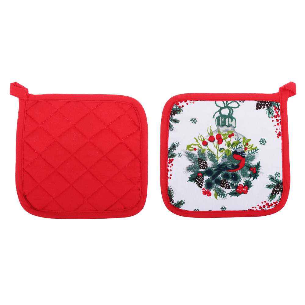 PROVANCE Снегирь Прихватка, 100% хлопок, 20х20см, арт.№ 492-108