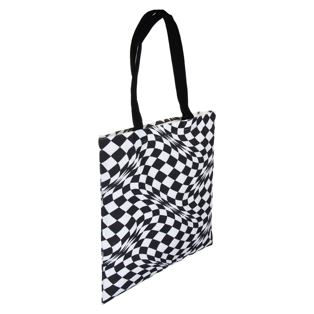 Сумка-шоппер, "Микс коллекций", 38x42см, длина ручек 58 см, внутр. карман, полиэстер, 5 дизайнов, арт.№ 524-284