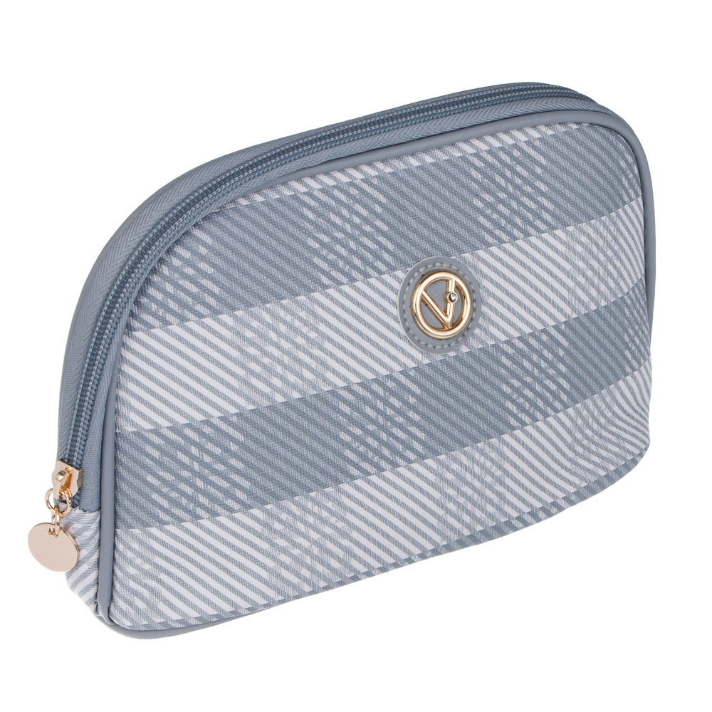 Косметичка скругленная тм ЮL Viki, ПВХ, 24х15х8см, арт.№ 327-344