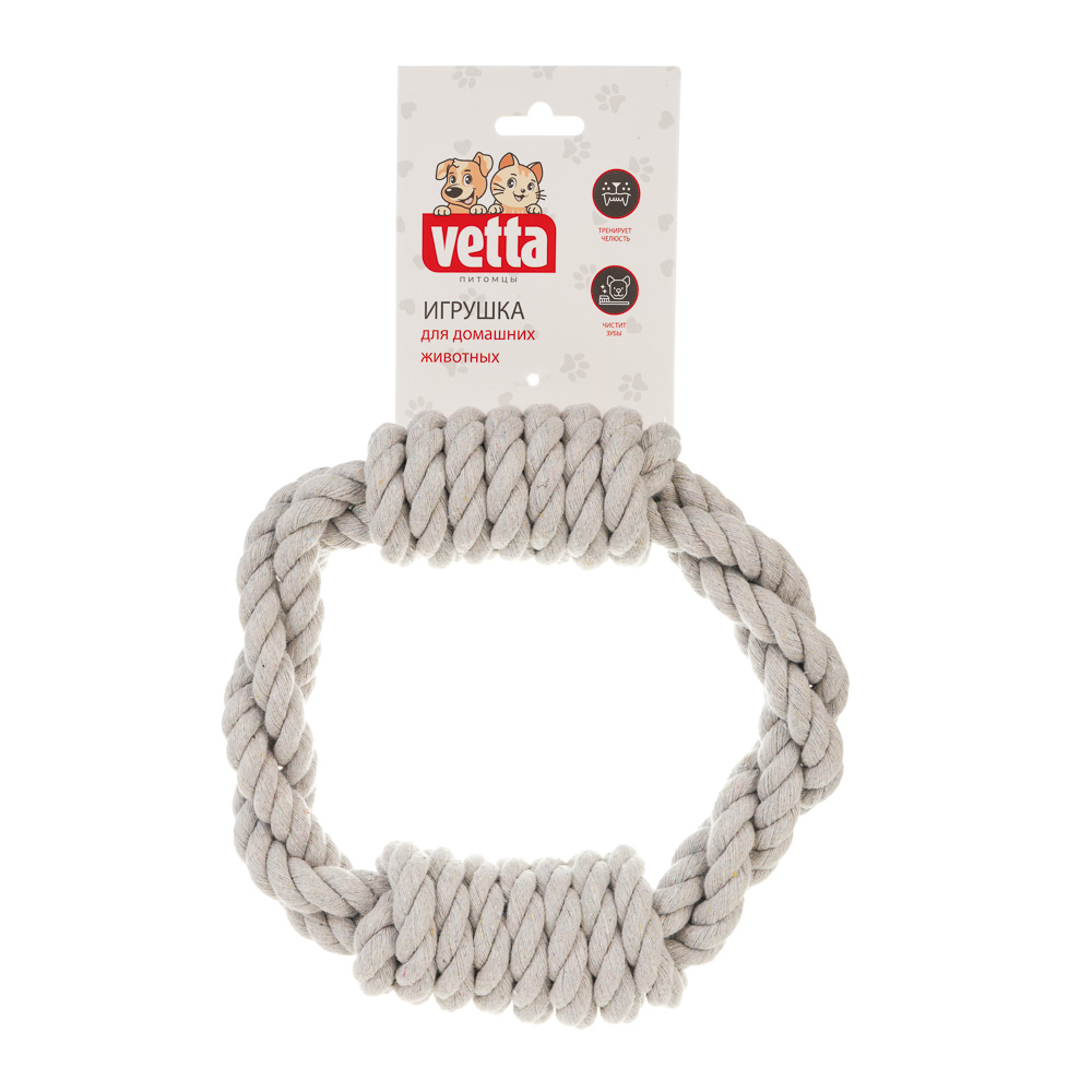 VETTA Игрушка для домашних животных, грейфер, хлопок, 21х1 см, арт.№ 273-483