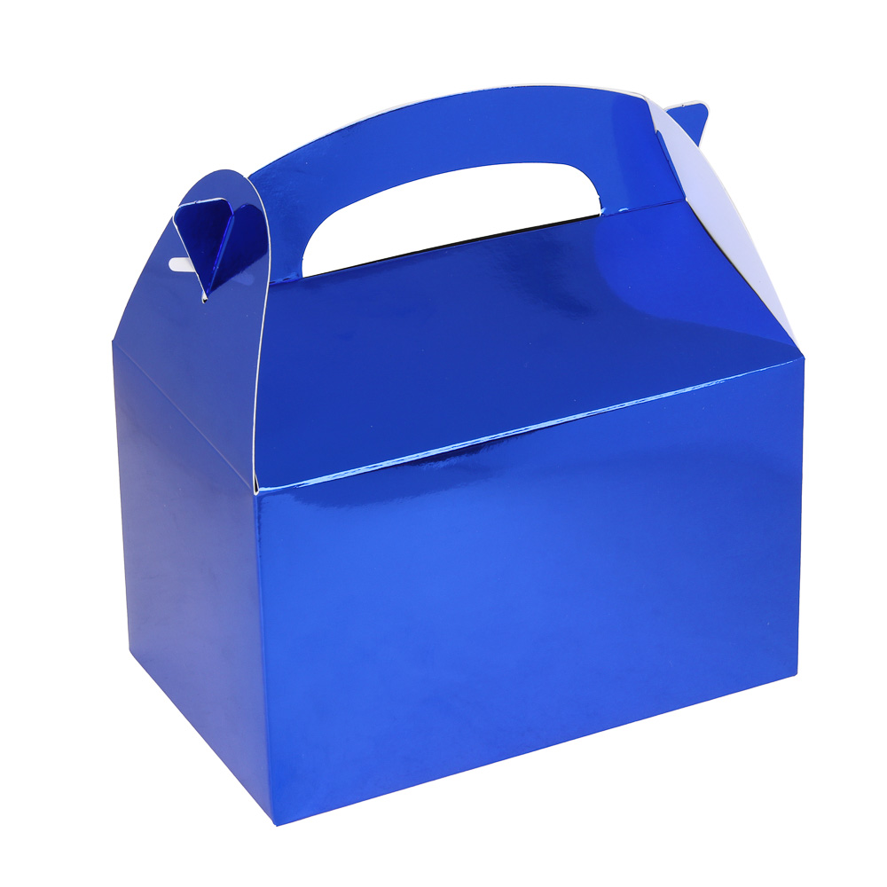 Коробка подарочная, складная, фольгированная, 15x9,2x9,2см, 6 цв., арт.№ 207-219