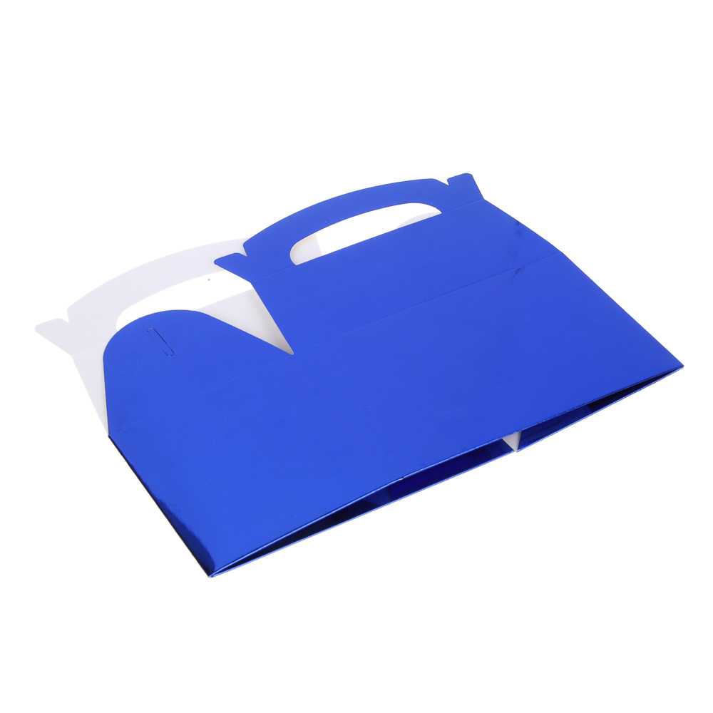 Коробка подарочная, складная, фольгированная, 15x9,2x9,2см, 6 цв., арт.№ 207-219