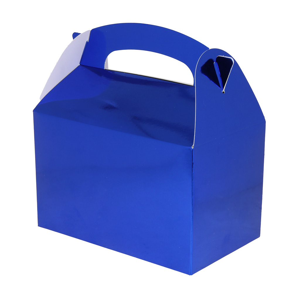 Коробка подарочная, складная, фольгированная, 15x9,2x9,2см, 6 цв., арт.№ 207-219