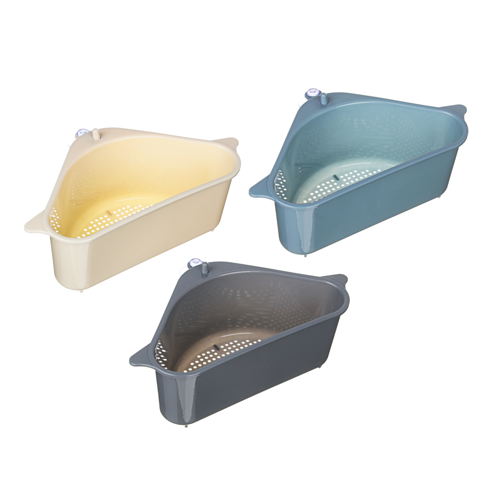 VETTA Контейнер универсальный, пластик, 9x14x26см, 3 цвета, арт.№ 411-024