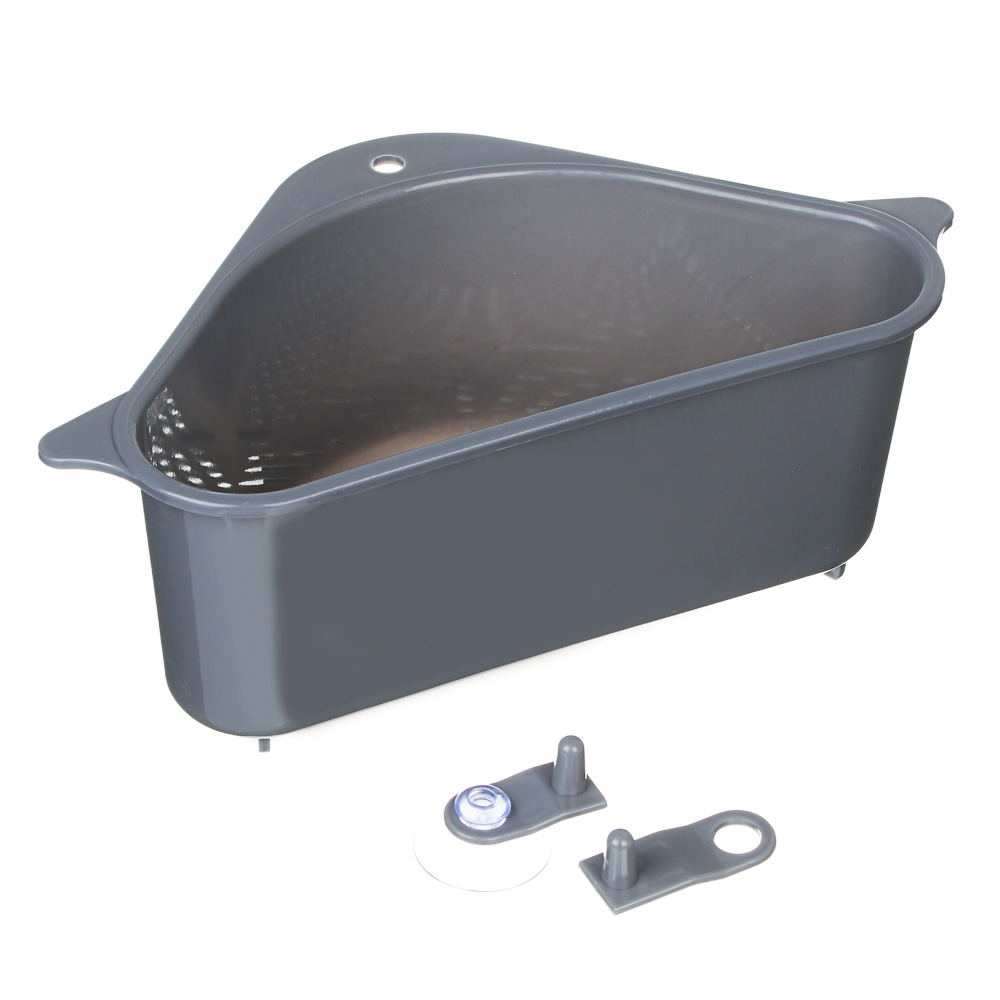 VETTA Контейнер универсальный, пластик, 9x14x26см, 3 цвета, арт.№ 411-024