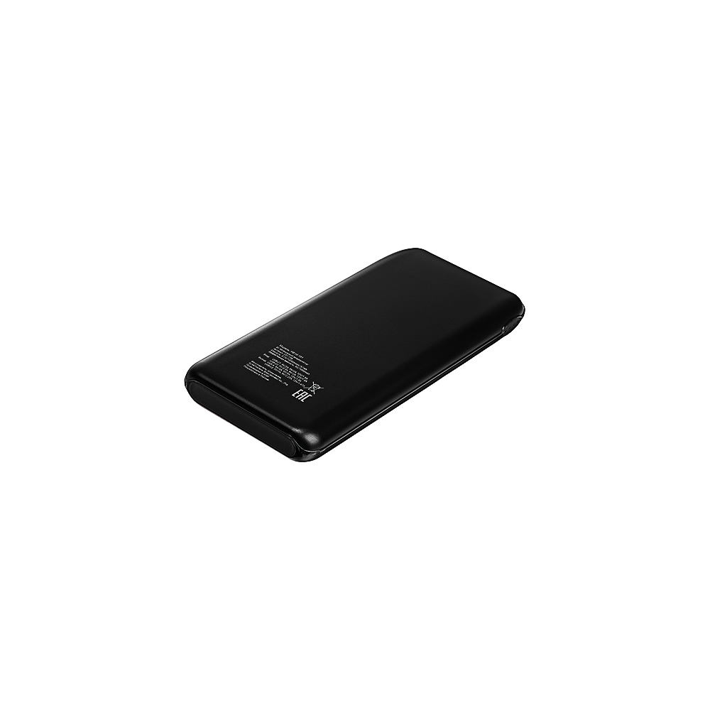 Аккумулятор мобильный BY Prime, 10000 мАч, 1xUSB-A, 2xUSB-C, 20W, 3A, пластик, черный, арт.№ 031-154