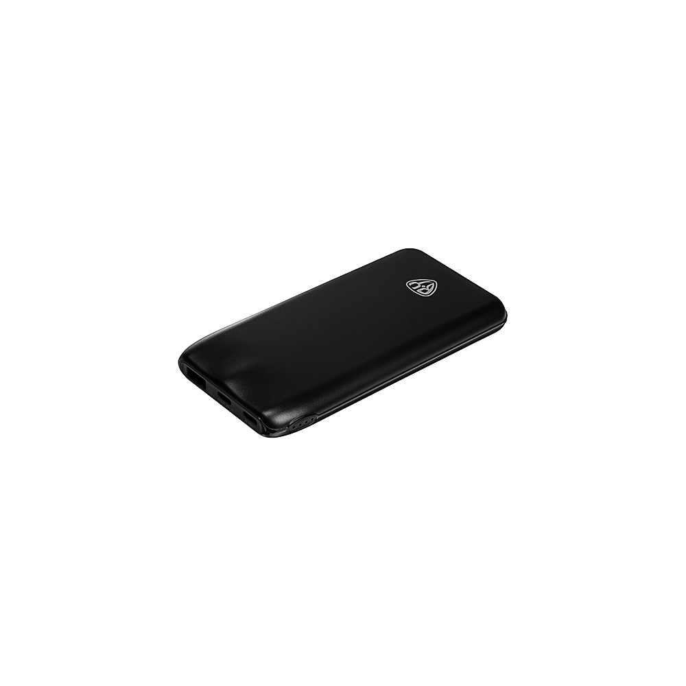 Аккумулятор мобильный BY Prime, 10000 мАч, 1xUSB-A, 2xUSB-C, 20W, 3A, пластик, черный, арт.№ 031-154