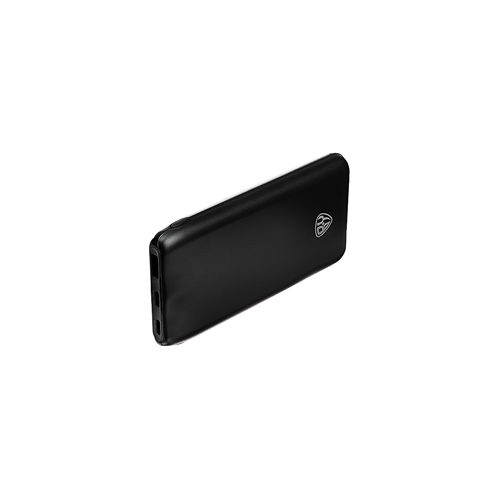 Аккумулятор мобильный BY Prime, 10000 мАч, 1xUSB-A, 2xUSB-C, 20W, 3A, пластик, черный, арт.№ 031-154