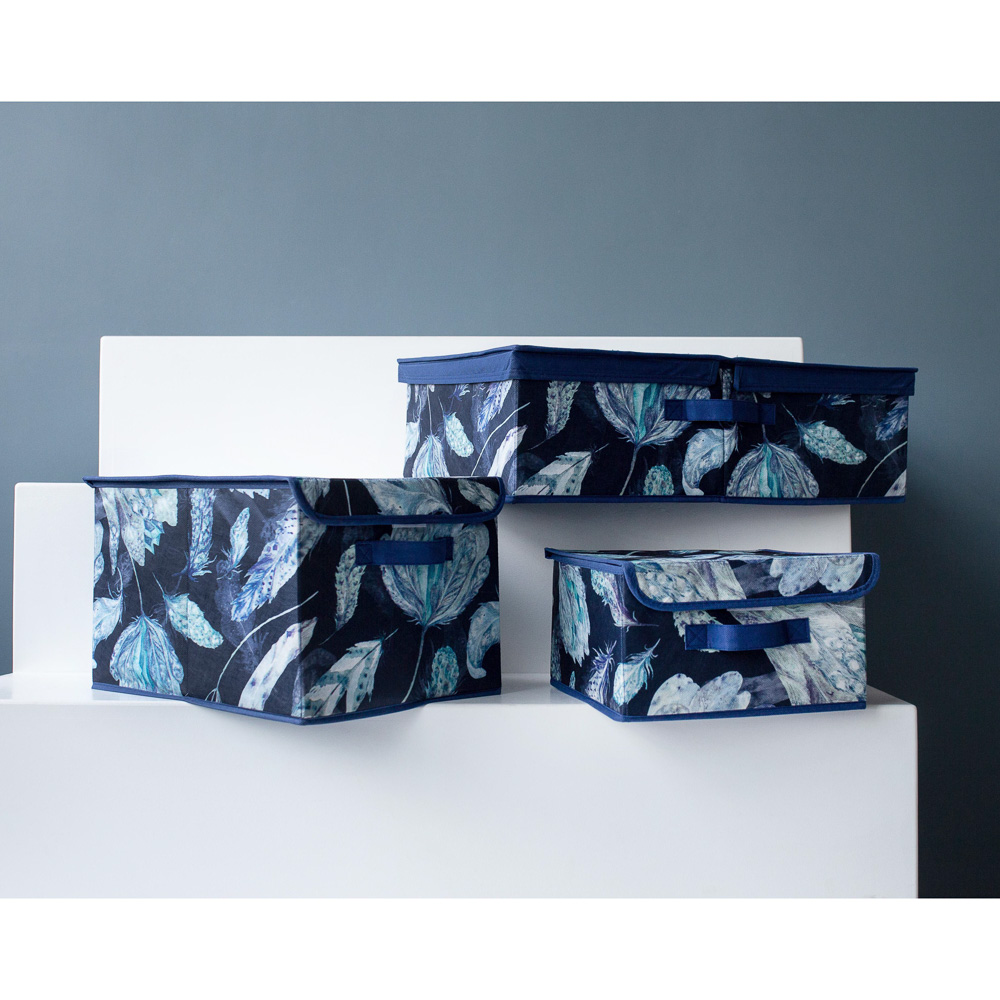 VETTA Санремо Кофр для хранения с крышкой, 28х30х16см, спанбонд, 2 дизайна, арт.№ 457-511