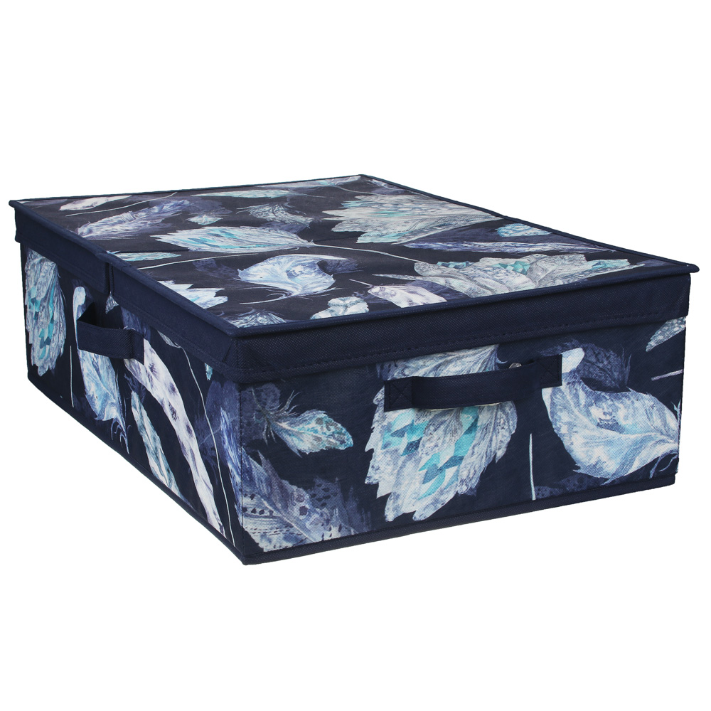 VETTA Санремо Короб большой с двойной крышкой, 40х58х18см, спанбонд, 2 дизайна, арт.№ 457-513