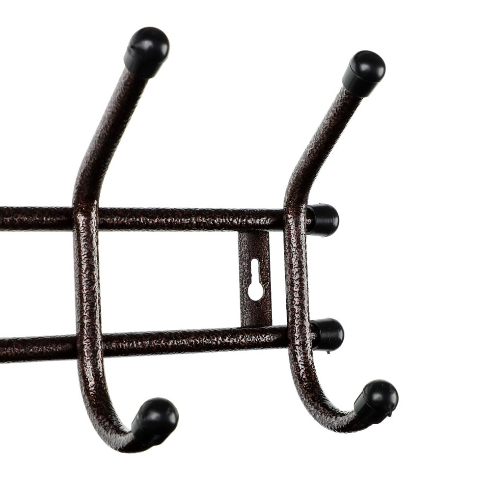 Вешалка настенная "Уют 5" 5 крючков, металл, медный антик, ВНУ51, арт.№ 465-220