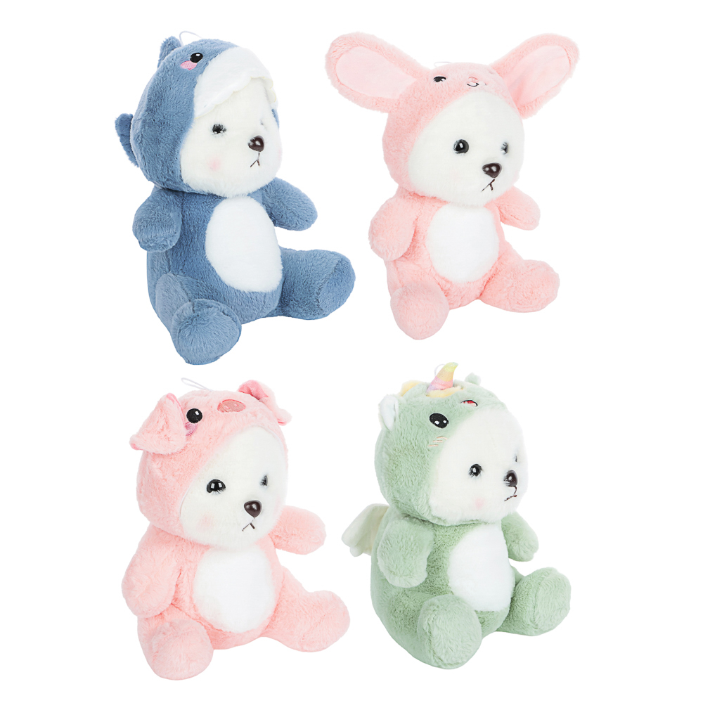 ИГРОЛЕНД Игрушка мягкая "Мишутка в костюме", 30 см, полиэстер, арт.№ 264-525