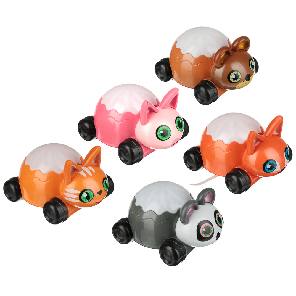 ИГРОЛЕНД Каталка-проектор музыкальная, свет, звук, ABS, PVC, 3ААА, 14,5х11x8см, 5 дизайнов, арт.№ 272-707