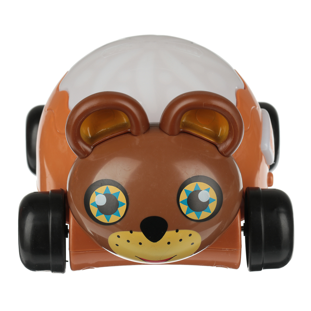 ИГРОЛЕНД Каталка-проектор музыкальная, свет, звук, ABS, PVC, 3ААА, 14,5х11x8см, 5 дизайнов, арт.№ 272-707