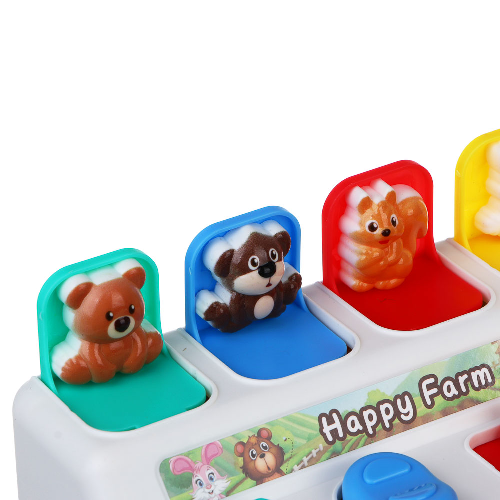 Развивающая игрушка сортер "Играем в прятки", ABS, 12,1х6х19,1см, арт.№ 262-542