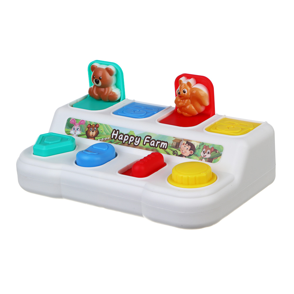 Развивающая игрушка сортер "Играем в прятки", ABS, 12,1х6х19,1см, арт.№ 262-542