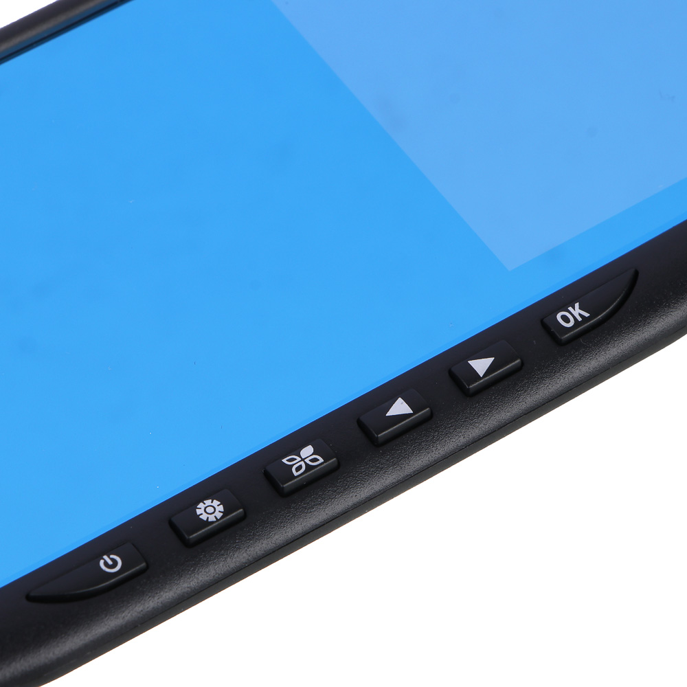 NG Видеорегистратор-зеркало с камерой заднего вида, 1080P/720P/VGA, дисплей 4.3", 180 мАч, Micro SD, арт.№ 717-010