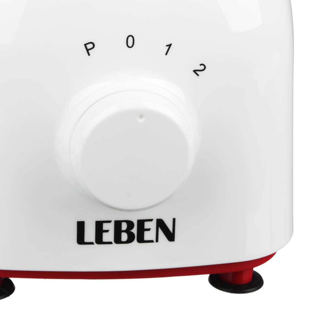 LEBEN Блендер стационарный 1,5 л, колба стекло, 350 Ватт, 2 скорости, арт.№ 269-036