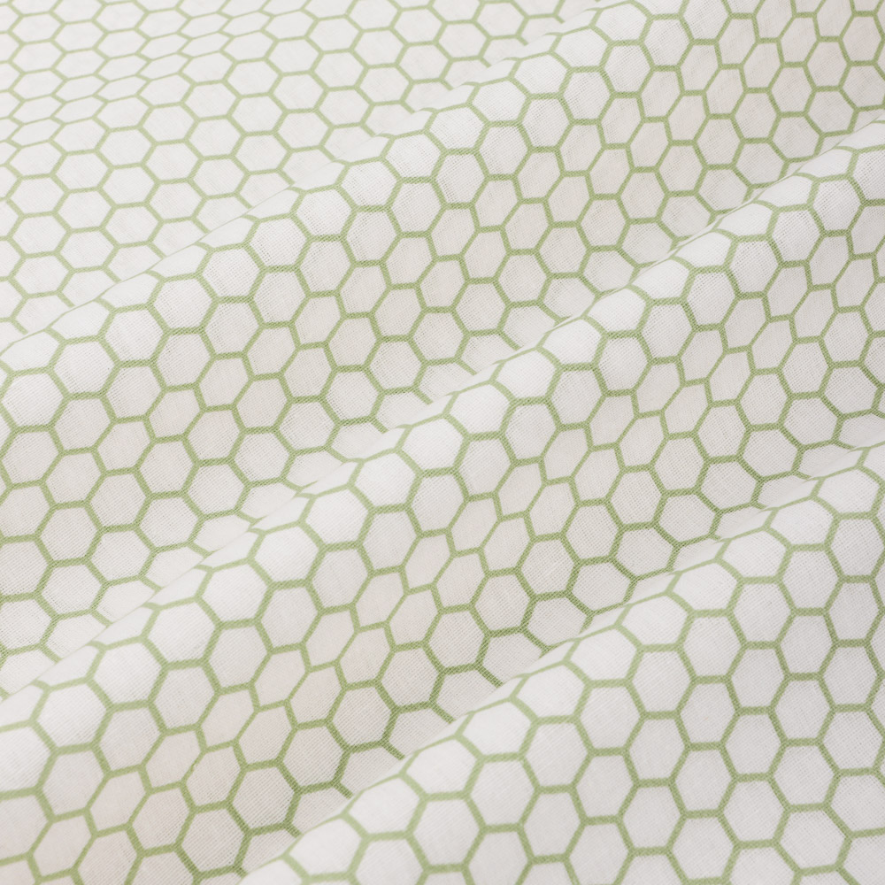 PROVANCE Эвкалипт Простыня на резинке 160х200х20см, 100% хлопок, поплин, зеленый, арт.№ 432-253