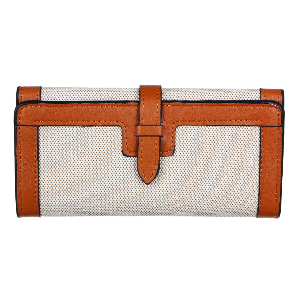 ЮL Кошелек женский с отд. для карт, ПУ, полиэстер, 19х10см, 2 дизайна, КЖ22-02, арт.№ 303-921