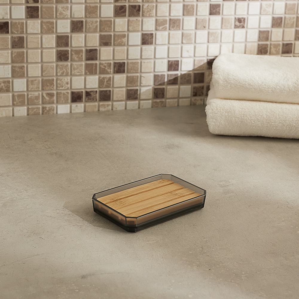 VETTA Мыльница "Токио", полистирол, бамбук, арт.№ 463-306