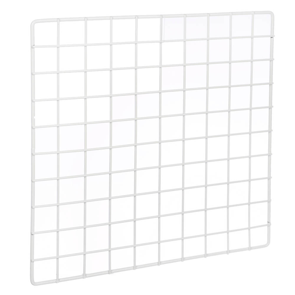 VETTA Держатель универсальный настенный, металл, 30х30см, ячейка 3см, белый, арт.№ 457-651