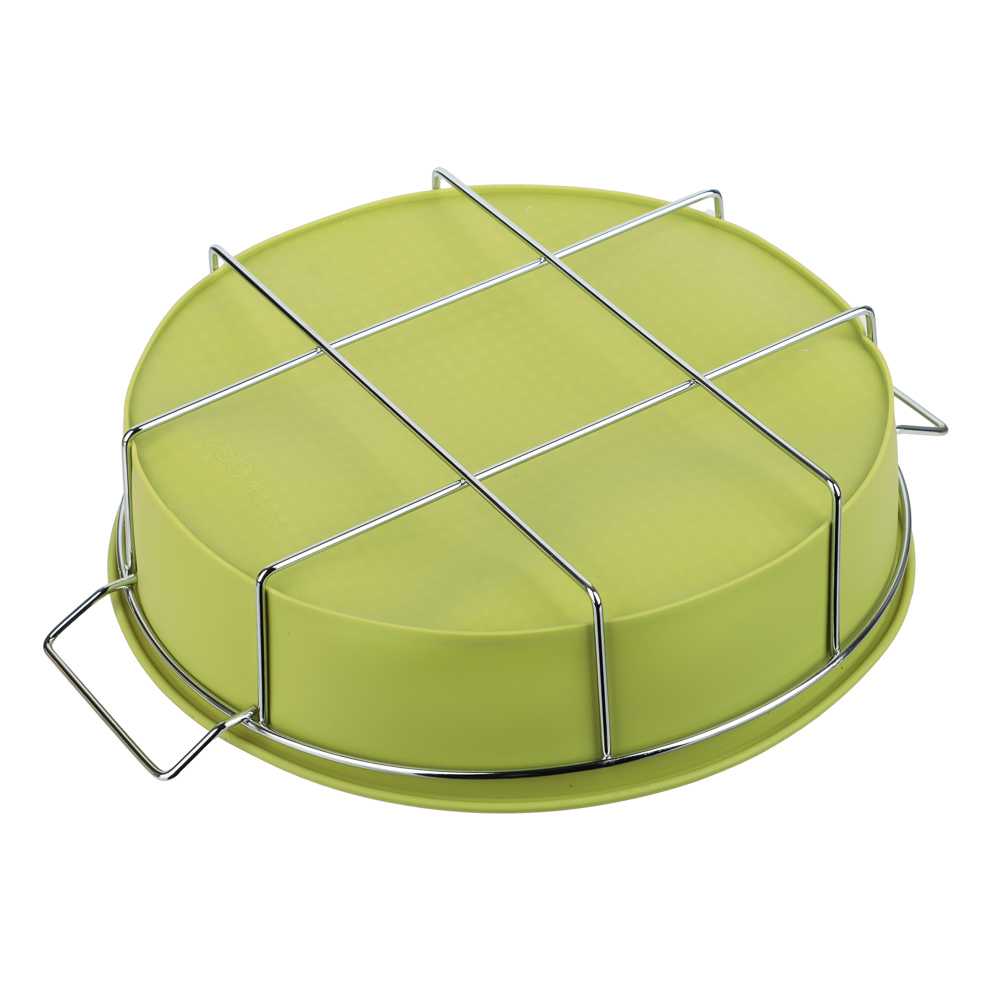 VETTA Форма силиконовая 25x6см, круглая на мет.подставке, 3 цвета, арт.№ 891-020