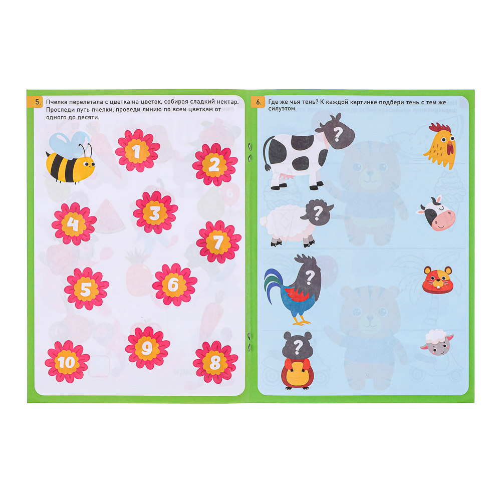 ИГРОЛЕНД Развивающая игра Прописи, 3 прописи, 16 линеек, дерево, бумага, 9,5х3,5х0,3см, арт.№ 284-300