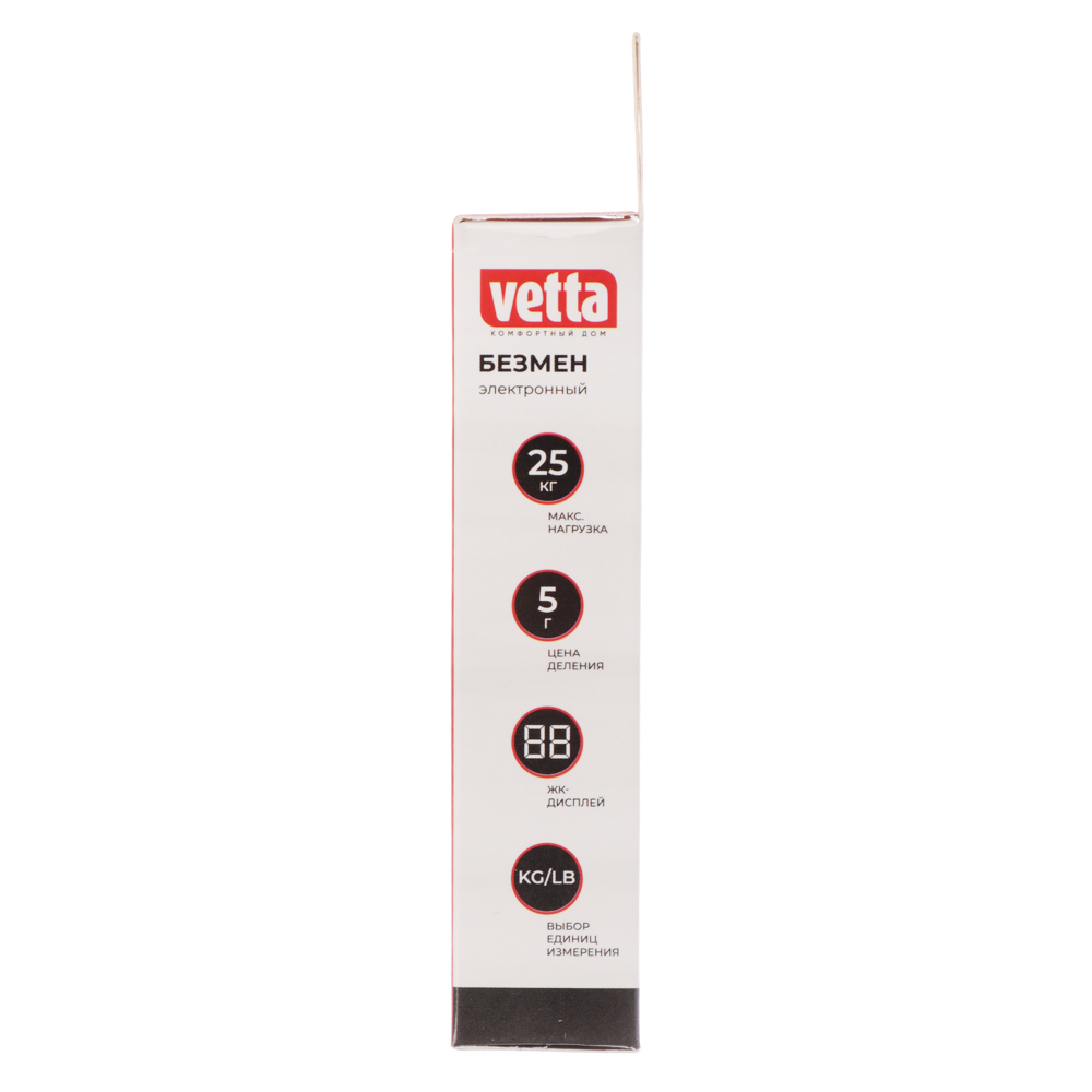 VETTA Безмен вертикальный, 25 кг, металл, арт.№ 487-025