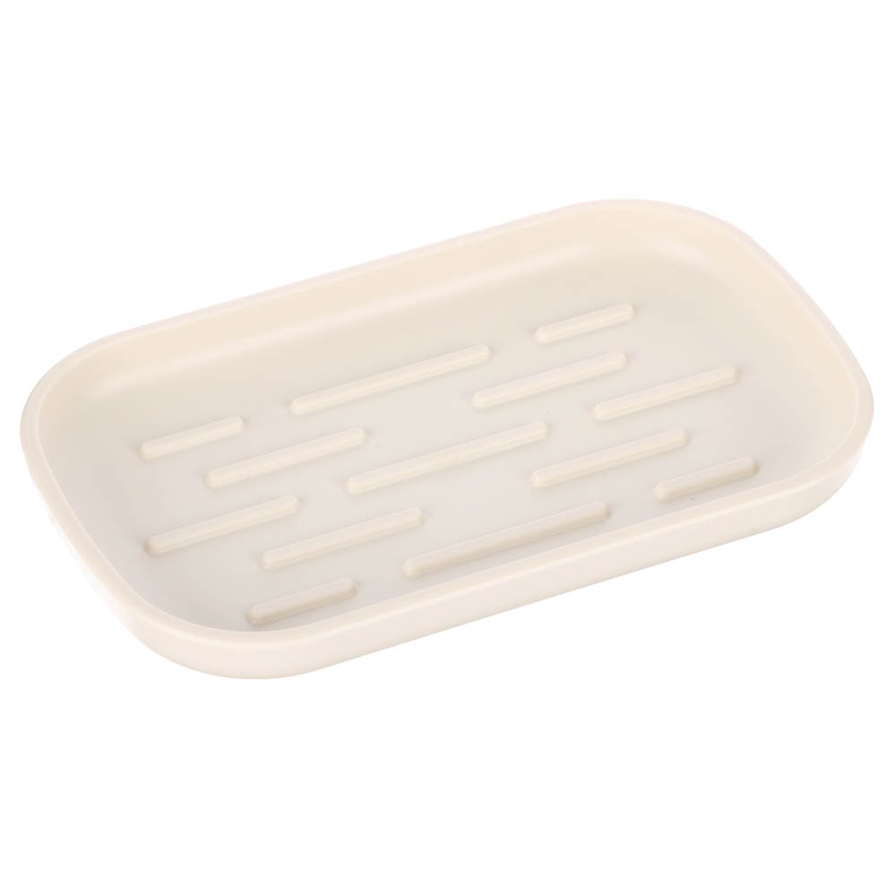 Мыльница Flux, бежевый,7,5х13,5х1,8см, арт.№ 463-625