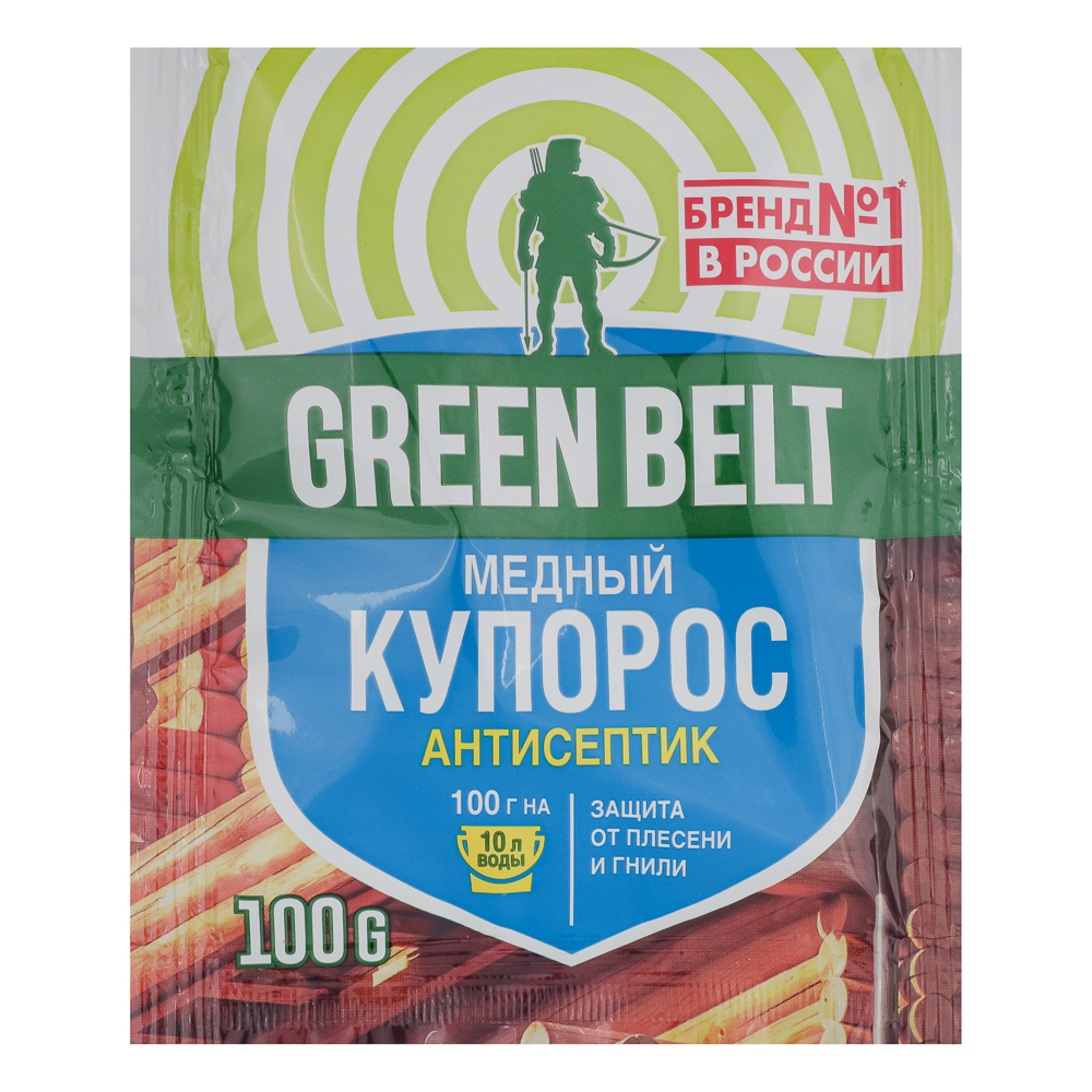 Медный купорос 100гр Грин Бэлт, арт.№ 189-002