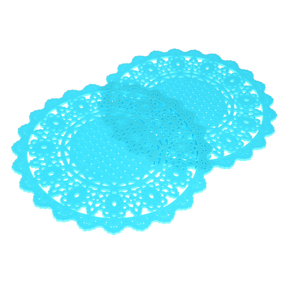 Подставка под горячее, 22см, 2шт, резина, арт.№ 884-429