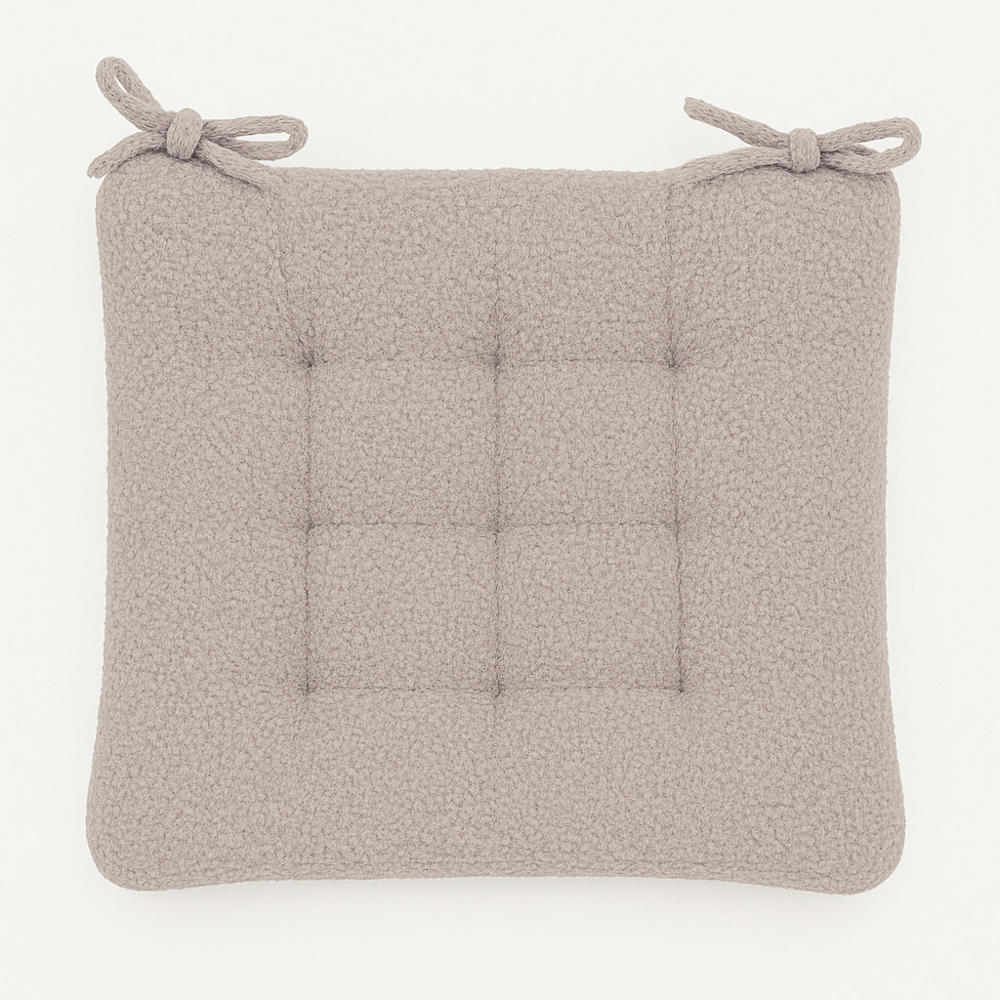 Подушка на стул тм PROVANCE Бургунди тедди, 40х40см, 100% полиэстер, арт.№ 482-649